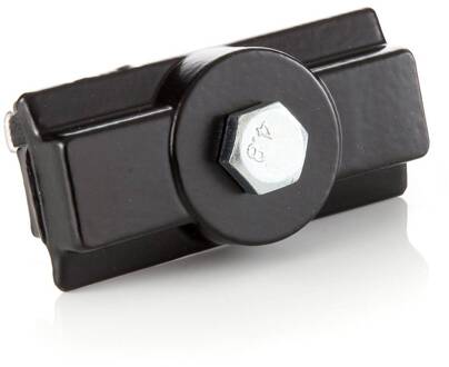 LKM-adapter mechanisch, zwart, metaal