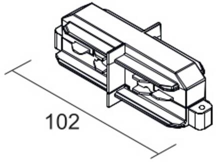 LKM DALI, wit, stroomonderbreker, 3-fasen