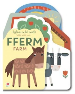 Llyfrau Wibli Wobli - Fferm / Wibbly Wobbly Books - Farm - Really Decent Books