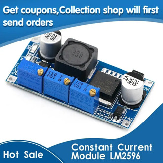 LM2596 DC-DC Step Down CC CV Power Supply Module LED Driver Battery Charger Adjustable LM2596S Constant Current Voltage good