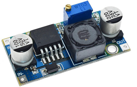 LM2596S-ADJ adjustable buck regulator power module DC-DC 3A 12 24V to 12/5 3.3V