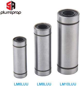 LM6LUU LM8LUU LM10LUU Longer Linear Bearing Bush Bushing for Smooth Bar Rod Shaft CNC 3D Printer Parts
