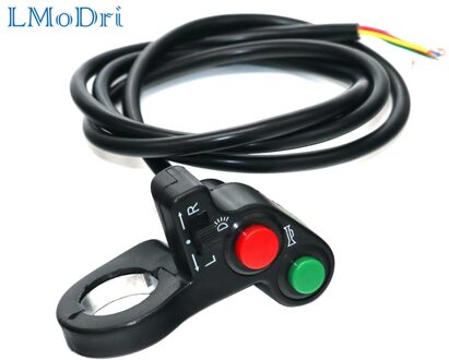 Lmodri Motorfiets Hoorn Richtingaanwijzer Schakelaar Voor 7/8 ''Stuur Dirt Bike Scooter Atv On/Off