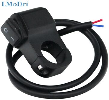 Lmodri Motorfiets Waterdichte Schakelaars Scooter Atv 22 Mm Stuur Richtingaanwijzer Koplamp Elektrische Schakelaar Op Off