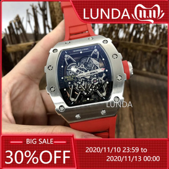 Lmported movement Richard Mille Design Limitde edition automatic mechanical watch Mens watch top luxury brand wristwatch clock