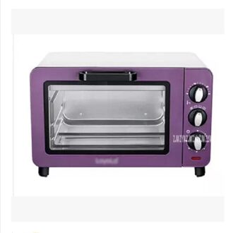 LO-15L 15L Capaciteit Mini oven oven mini-oven Multifunctionele elektrische oven Power 1200W 100-230 graden paars Roestvrij staal shell