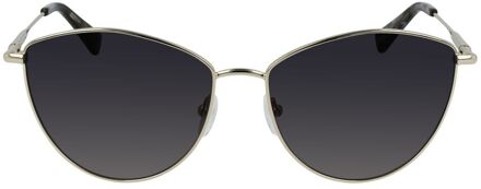 Lo Lo155s Kat Oog Zonnebril Bruin - One Size