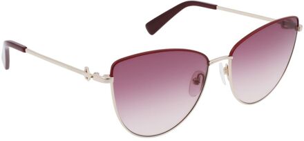 Lo600s Cateye Zonnebril Roze - One Size