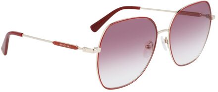 Lo620s Zonnebril Rood Verloop Roségoud