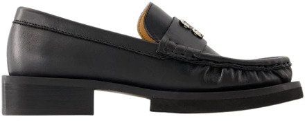 Loafers Ganni , Black , Dames - 36 EU