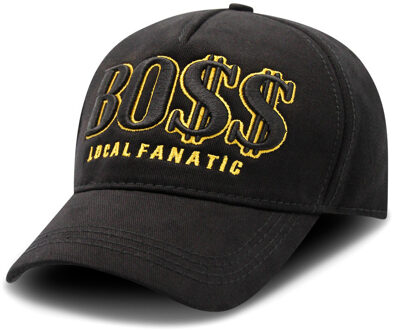 Local Fanatic Baseball cap bo$$ Zwart - One size