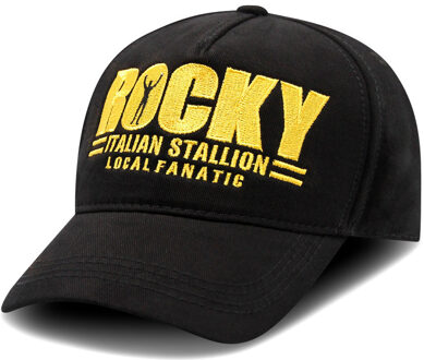 Local Fanatic Baseball pet rocky balboa Zwart - One size