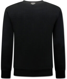 Local Fanatic Black panther sweater Zwart - XS