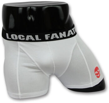 Local Fanatic Boxershort online underwear skull Wit