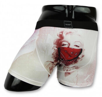 Local Fanatic Boxershorts onderbroek marilyn monroe - maat M Veelkleurig