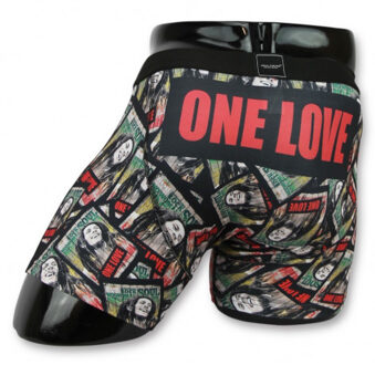 Local Fanatic Boxershorts ondergoed bob marley Veelkleurig - S