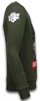 Local Fanatic Conor notorious crewneck groen - maat XL Veelkleurig
