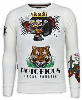 Local Fanatic Conor notoriuous tattoo sweater Wit