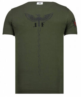 Local Fanatic Conor tattoo t-shirt groen Veelkleurig - S