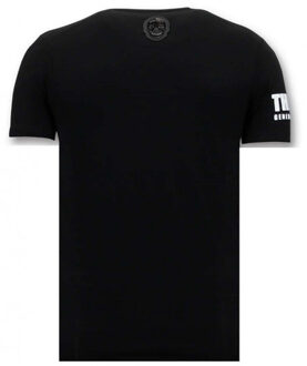 Local Fanatic Coole t-shirt padrino corleone - maat XL Zwart