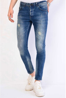 Local Fanatic Denim jeans slim fit 1068 - maat 34 Blauw