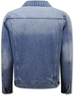 Local Fanatic Denim spijkerjassen Blauw - XL