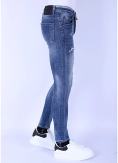 Local Fanatic Donker slim fit spijkerbroek 1097 - maat 32 Blauw