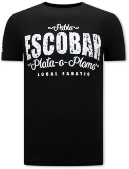 Local Fanatic Escobar pablo t-shirt Zwart - XS