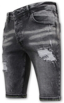 Local Fanatic Gescheurde korte broek 1047 Grijs - 31