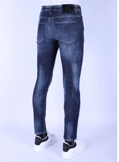 Local Fanatic Gescheurde spijkerbroeken slim fit 1100 Blauw - 34