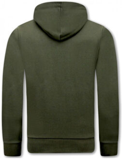 Local Fanatic Hoodie print batman Groen - S