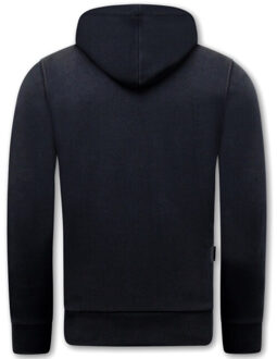 Local Fanatic Hoodie print pablo escobar Zwart - XS