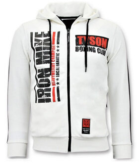 Local Fanatic Joggingpak iron mike tyson boxing Wit - S