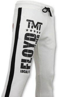 Local Fanatic Joggingpak tmt floyd mayweather set Wit - XXL