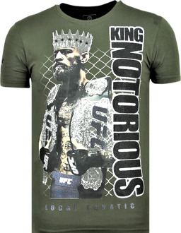 Local Fanatic King notorious zomer t-shirt Print / Multi - L