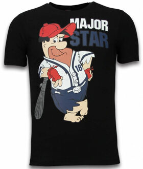 Local Fanatic Mascherano Major Star - T-shirt - Zwart