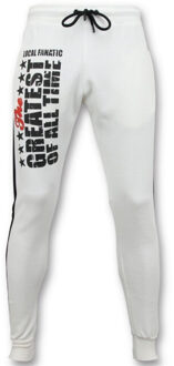 Local Fanatic Muhammad ali trainingsbroek - maat XXL Wit