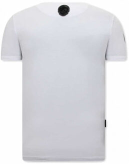 Local Fanatic Nasa shirt Wit - M