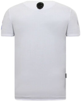 Local Fanatic Nasa shirt Wit - XXL