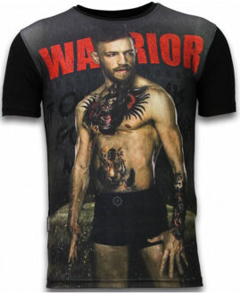 Local Fanatic Notorious warrior digital t-shirt Zwart - M