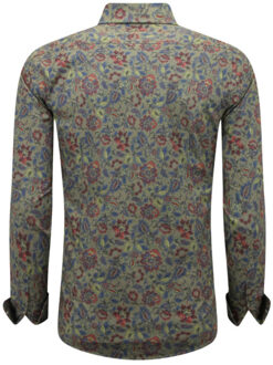 Local Fanatic Overhemden lange mouwen slim fit Bruin