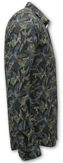 Local Fanatic Overhemden voor met lange mouwen Groen - S