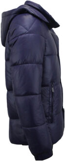 Local Fanatic Puffer jacket winterjassen waterdicht - maat XL Blauw