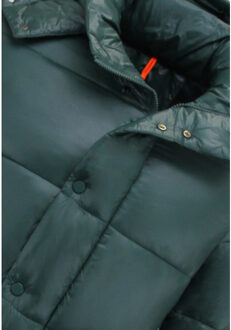 Local Fanatic Pufferjas jassen winter capuchon - maat XL Groen