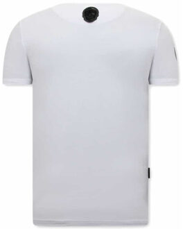 Local Fanatic Punisher t-shirt Wit - XXL