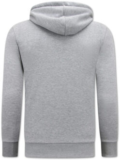 Local Fanatic Rocky balboa hoodie Grijs - XS