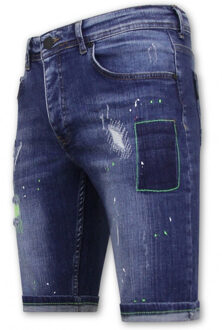Local Fanatic Slim fit korte broek 1044 Blauw - 31