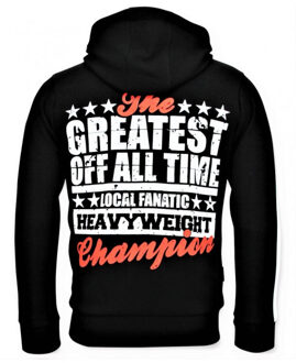 Local Fanatic Sportvest muhammad ali champion print - maat M Zwart