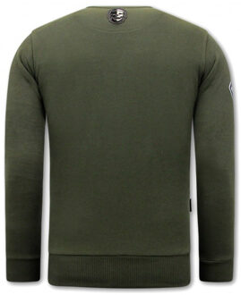 Local Fanatic Sweater nasa Groen