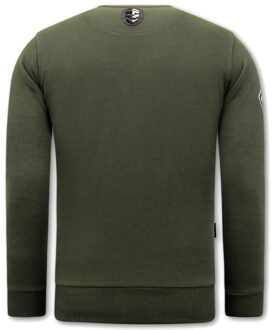 Local Fanatic Sweater nasa - maat XXL Groen